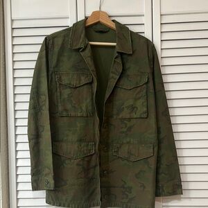 Topshop Camouflage Jacket